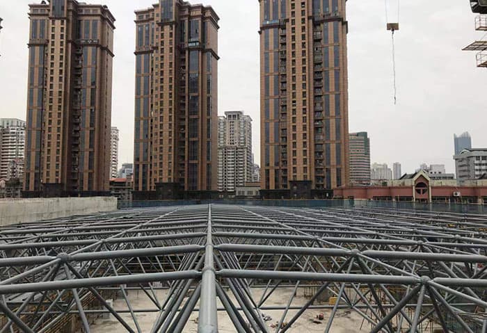 赤水螺栓球网架结构